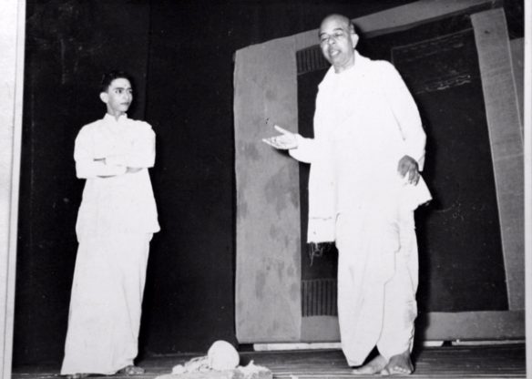 Dr. Raghavan's contribuion to Drama